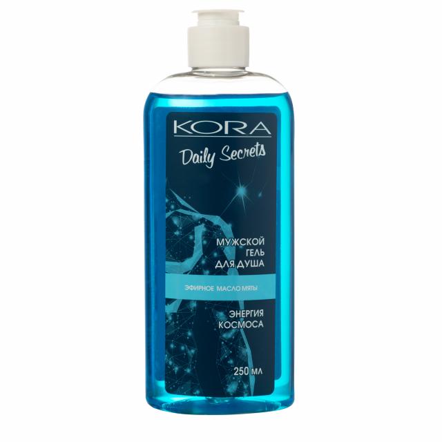 Изображение товара Мужской гель для душа Кора Энергия космоса 250мл бодрящий аромат охлаждающий эффект