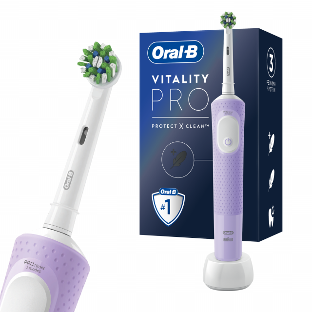 Изображение товара Электрическая зубная щетка Oral-B Vitality Pro D103.413.3 с режимами и таймером