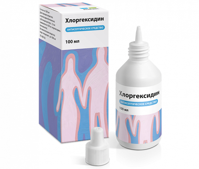 Изображение товара Хлоргексидин Реневал раствор наружный 0,05% 100мл для дезинфекции кожи и слизистых