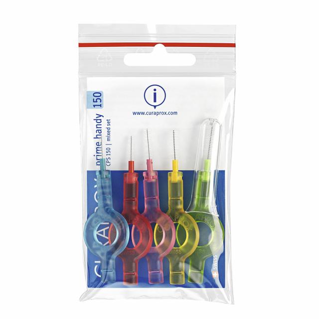 Изображение товара Курапрокс Прайм Сет набор для межзубной гигиены с держателями 5 шт