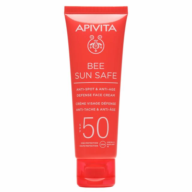 Изображение товара Солнцезащитный крем-гель Апивита БиСанСэйф SPF50+ с морскими водорослями