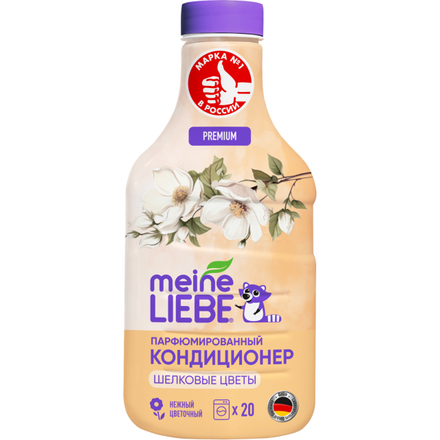 Изображение товара Майне Либе кондиционер для белья Шелковые Цветы 800 мл с ароматом цветов