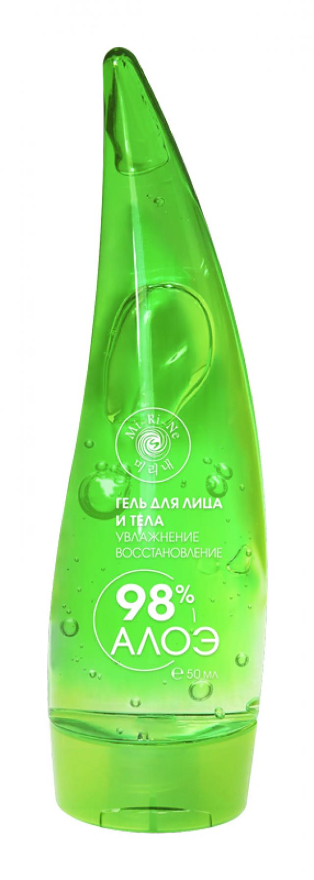 Изображение товара Ми-Ри-Не гель для лица и тела увлажняющий 98% Алоэ 50мл