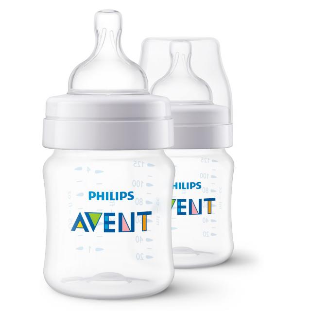 Изображение товара Бутылочка Philips Avent Anti-Colic 125 мл, 2 шт, для новорожденных
