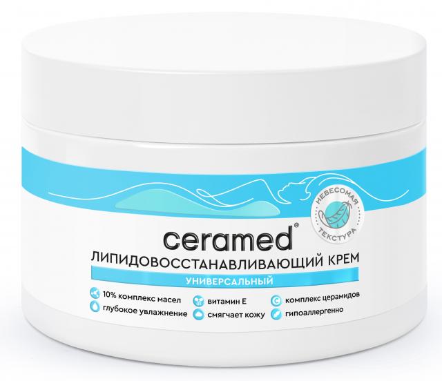 Изображение товара Церамед универсальный липидовосстанавливающий крем 300мл для чувствительной и сухой кожи