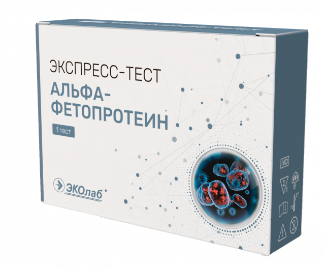 Изображение товара Экспресс-тест Эколаб ИХА-АФП для диагностики рака яичников и печени
