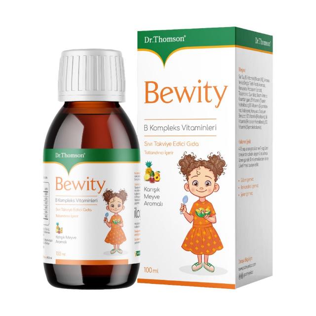 Изображение товара Др. Томсон Бевити B-комплекс сироп для детей мультифрукт 100мл
