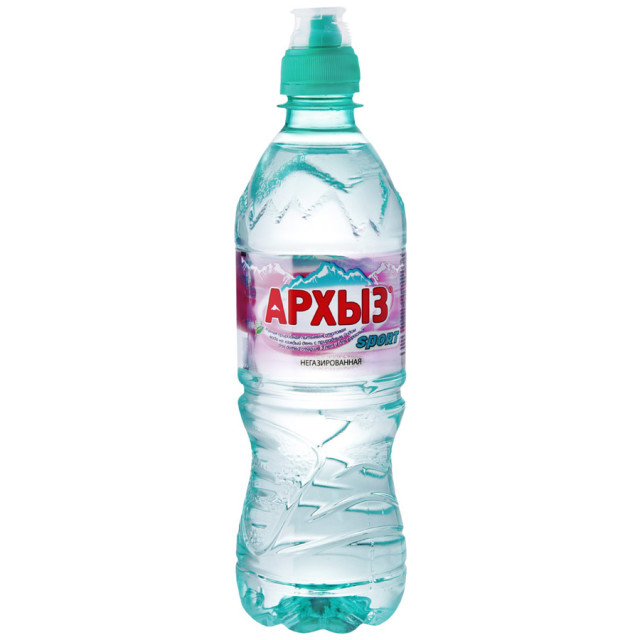 Изображение товара Вода минеральная Архыз Вита 0,5л (б/газ/спорт)