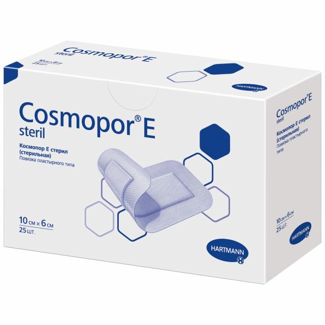 Изображение товара Хартманн Космопор Е повязка самокл. стер. 10х6см №25