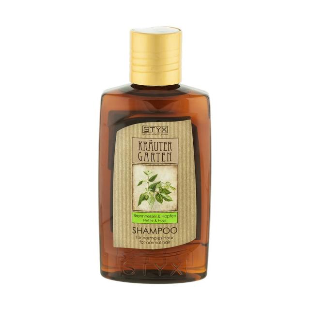 Изображение товара Шампунь Стикс с крапивой и хмелем для окрашенных волос 200 мл