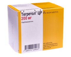 Изображение товара Тегретол ЦР таблетки пролонгированные 200мг №50