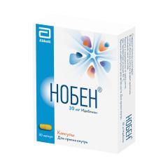 Изображение товара Нобен капсулы 30мг №30