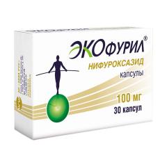 Изображение товара Экофурил капсулы 100мг №30