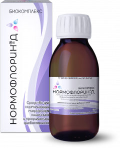 Изображение товара Нормофлорин-Д биокомплекс концентрат жидкий 100мл
