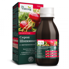 Изображение товара Др. Вистонг сироп Шиповник/витамин С 150мл