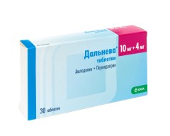 Изображение товара Дальнева таблетки 10мг+4мг №30