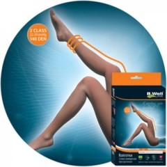 Изображение товара Би Велл Рехаб Гольфы компрессионные MED 2 кл. р.3 черный JW-121