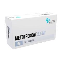 Изображение товара Метотрексат Озон таблетки покрытые оболочкой 2,5мг №50