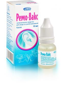 Изображение товара Ремо-вакс капли ушные 10мл