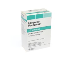 Изображение товара Спирива Респимат раствор для ингаляций картридж 2,5мкг/доза 4мл 60доз