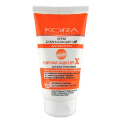 Изображение товара Кора солнцезащитный крем SPF30 для лица и тела 150мл 42313