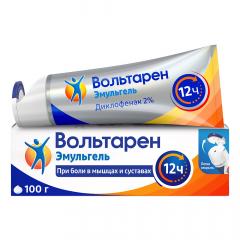 Изображение товара Вольтарен Эмульгель гель 2% 100г