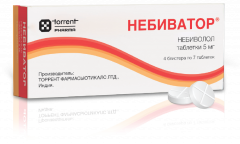 Изображение товара Небиватор таблетки 5мг №28