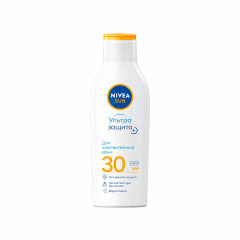 Изображение товара Нивея Сан солнцезащитный лосьон SPF30 100мл Защита и Увлажнение
