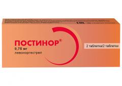 Изображение товара Постинор таблетки 0,75мг №2