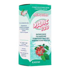 Изображение товара Эдас-120 Веномил (варикоз, расшир. вен) капли 25мл