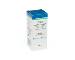 Изображение товара Ипратерол раствор для ингаляций 0,25мг/мл+0,5мг/мл 20мл
