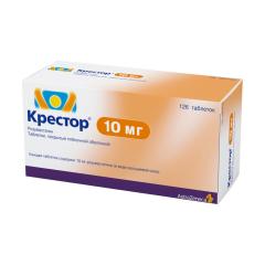Изображение товара Крестор таблетки покрытые оболочкой 10мг №126