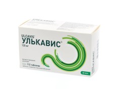 Изображение товара Улькавис таблетки покрытые оболочкой 120мг №112