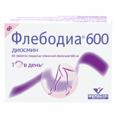 Изображение товара Флебодиа 600 таблетки покрытые оболочкой №60
