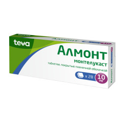 Изображение товара Алмонт таблетки покрытые оболочкой 10мг №28