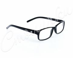Изображение товара Очки корригирующие черные глянцевые +1,0 60800 (42710/1)