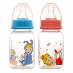 Изображение товара Курносики бутылочка 125мл+соска силикон 11142