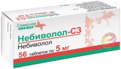 Изображение товара Небиволол СЗ таблетки 5мг №56
