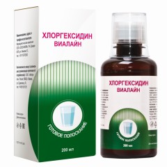 Изображение товара Хлоргексидин Виалайн готовое полоскание 200мл