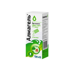 Изображение товара Алмагель суспензия внутрь саше 10мл №10