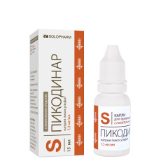 Изображение товара Пикодинар капли внутрь 7,5 мг/мл 15мл
