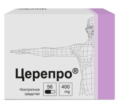 Изображение товара Церепро капсулы 400мг №56