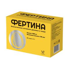Изображение товара Фертина порошок для приготовления раствора внутрь саше 3г №30