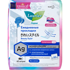 Изображение товара Лориэ прокладки ежедневные ионы серебра №62