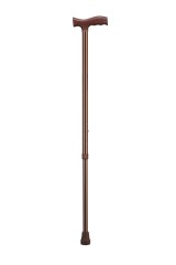 Изображение товара Би Велл Рехаб Трость телескоп. рукоятка Т-образ. (WR411) бронза