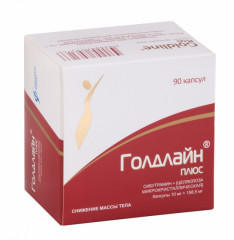 Изображение товара Голдлайн Плюс капсулы 10мг+158,5мг №90