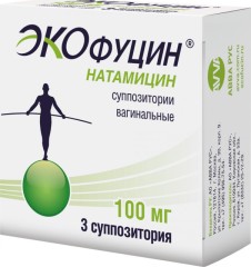 Изображение товара Экофуцин суппозитории вагинальные 100мг №3