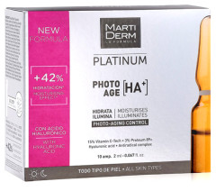 Изображение товара МартиДерм Платинум ампулы Коррекция фотостарения 2мл №10