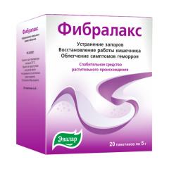 Изображение товара Фибралакс порошок для приготовления суспензии Эвалар 5г №20
