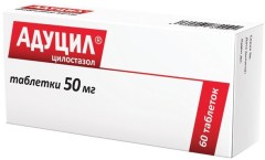 Изображение товара Адуцил таблетки 50мг №60